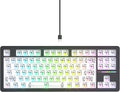 75% Custom Barebones Keyboard kit Gasket Mouted，Blank DIY Silent TKL Mechanical Gaming Keyboard PCB Hot Swappable 3pin/5pin Switch with South-Facing RGB for Win/Mac (M87 Kit-Black)