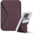 MOFT Magnetic Wallet Stand Compatible with iPhone 17/16/15/14/13/12 Series, Angle Adjustment & Magsafe Compatible MOVAS Phone Stand,BlackBerry