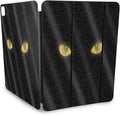 Glossy Glitter Skin Compatible with Apple Smart Folio for iPad Pro 13-inch (M4/M5) 2025 - Cat Eyes - Premium 3M Vinyl Protective Wrap Decal Cover - Easy to Apply | Crafted in The USA by MightySkins