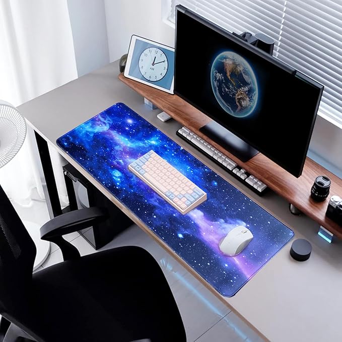 Gaming Mouse Pad (Galaxy Print), Large