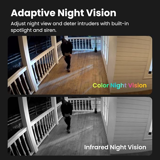 Kiwibit Security Cameras Wireless Outdoor, 2K Outside Camera for Home Security, Battery Camera, Magnetic Mount, AI Detection, Color Night Vision, Spotlight, Waterproof, 2.4GHz WiFi, Cloud & SD Storage