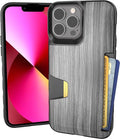 Smartish® iPhone 13 Pro Max Wallet Case - Wallet Slayer Vol. 1 [Slim + Protective] Credit Card Holder - Drop Tested Hidden Credit Card Slot Cover for Apple iPhone 13 Pro Max - Chef's Special