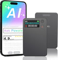 AI Voice Recorder, Transcribe & Summarize by ChatGPT, Digital Recorder Device with Playback for Lectures, Meetings, Calls, Support 107 Languages, 64GB Memory, APP Control