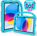 Case for iPad Air 11-inch M3 (2025)/M2 (2024), iPad Air 5th (2022)/4th Gen (2020) 10.9 Inch,iPad A16 11th Gen 2025/iPad 10th Gen 2022,Shockproof Lightweight Cover with Stand Convertible Handle