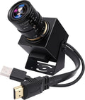 SVPRO 4K USB HDMI Camera Manual Zoom Webcam for Close Up with 2.8-12mm Variable Lens,Plug and Play Camera for Industrial,Streaming and Home Video