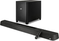 Polk Audio MagniFi Max AX 5.1.2 Channel Sound Bar with 10" Wireless Subwoofer, Dolby Atmos and DTS:X Certified, Polk's Patented VoiceAdjust & SDA Technologies, TV Speakers, Easy Setup, Black