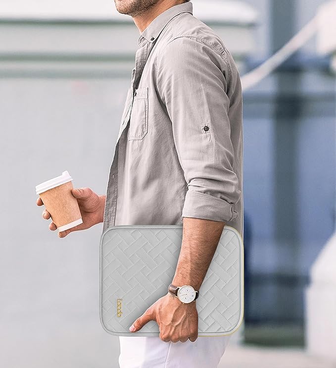 Lacdo Tablet Sleeve Case for 11 inch iPad A16 / 11 inch iPad Air M4 M3 M2 / 11" iPad Pro M5 M4 / 10.9" iPad / 10.2" iPad/ 10.9" ipad Air, 11" Samsung Galaxy Tab A9+ Bag, Fit Magic Keyboard, Space Gray