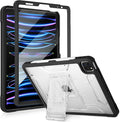 VIKESI for iPad Pro 11 inch Kickstand Case,TPU Shockproof Frame and Matte Frosted Back for iPad Pro 11-inch 4th / 3rd / 2nd /1st Generation (2022/2021/2020/2018 Released),Black
