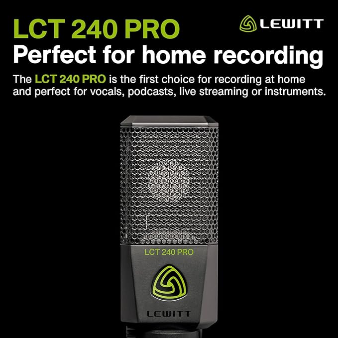 LEWITT LCT 240 Pro Large Diaphragm Condenser Mic