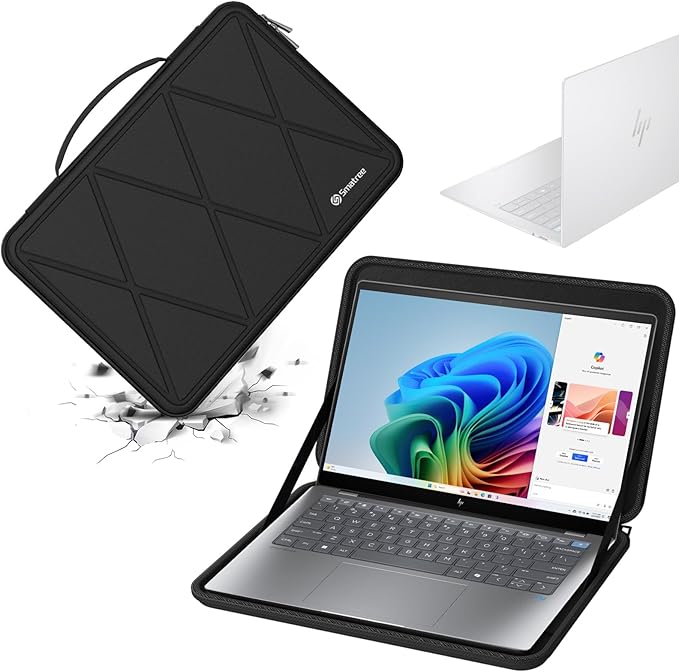Smatree Hard EVA Protective Sleeve for 14 inch HP OmniBook X Flip 2-in-1 Laptop Next Gen AI 14, for 13 inch HP Pro x360 435 G10 Notebook PC, for 14inch EliteBook 1040 G11 Case(X8043T)