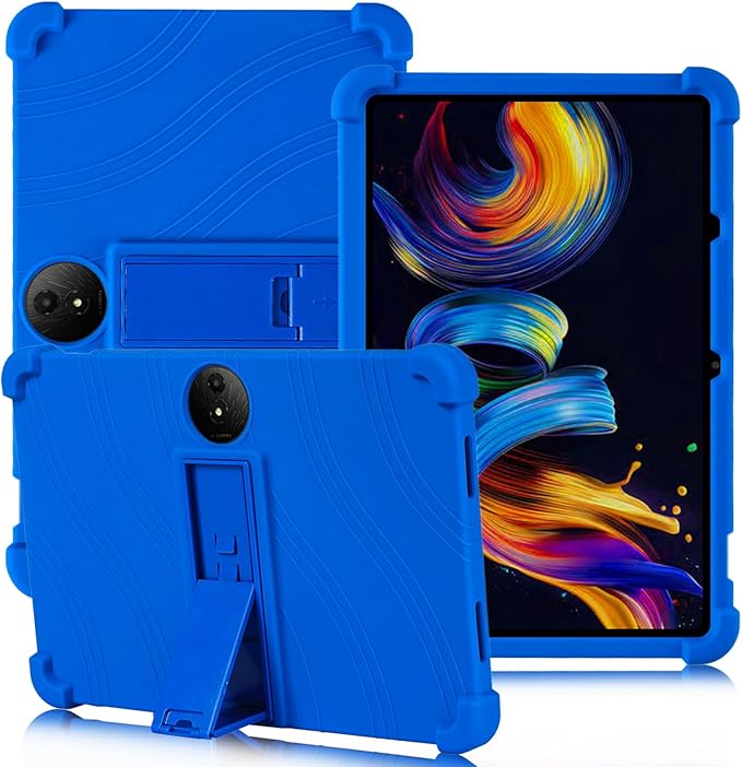 ATOOZ for TCL NXTPAPER 11 Plus Tablet Case 2025 (9469X) with PC Stand Soft Silicone Kids Case for TCL NXTPAPER 11 Plus 11.5 Inch (Blue)