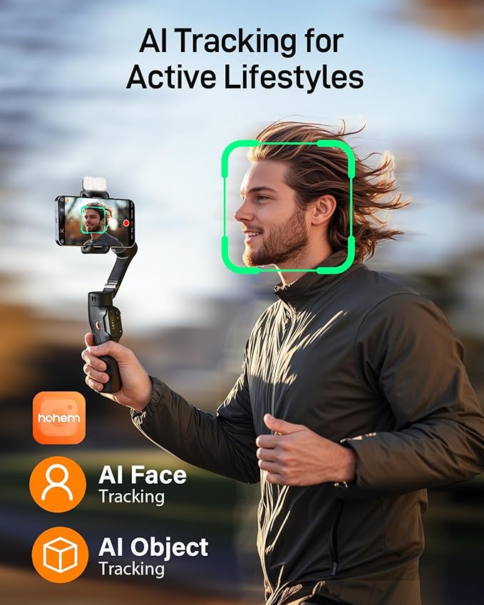 hohem iSteady X3 Gimbal Stabilizer for iPhone & hohem iSteady V3 Ultra Gimbal Stabilizer for Smartphone