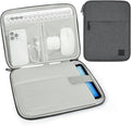 Dadanism 9-11 Inch Tablet Sleeve Padded Carrying Case for iPad (A16) 11th Gen 11", iPad 10th Gen 10.9", iPad Air M4/Pro M5 11", iPad Air 5/4, iPad 9/8/7th Gen, Galaxy Tab A11+ Plus 11", Space Gray