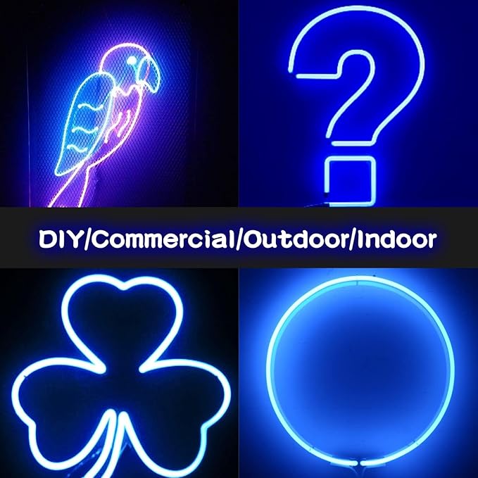 3.28FT RGB Neon Light Strip, 5V USB Led Strip Lights with Touch Controller, Flexible Neon Rope Lights for Bedroom, Party, Home Decor