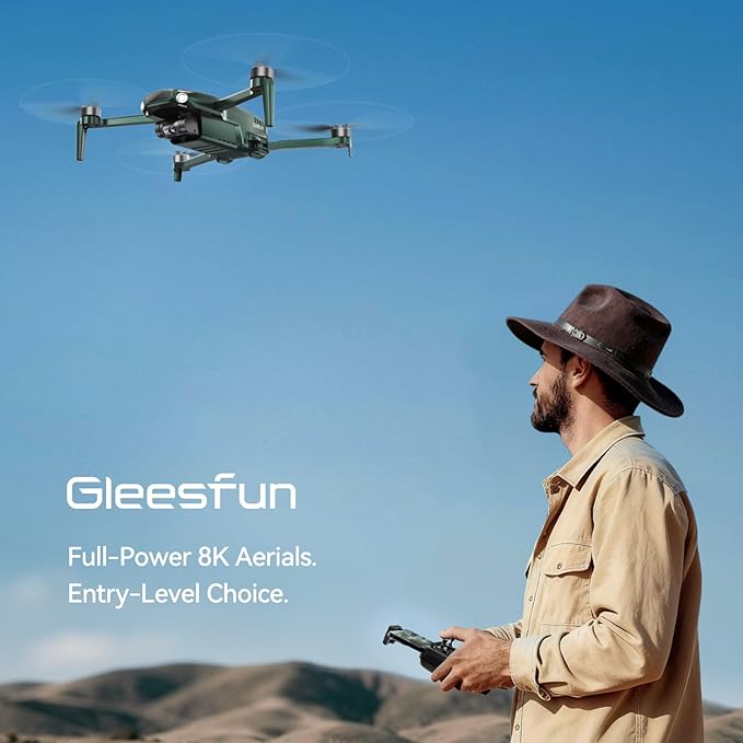 G11MINI 4K, Drones with Camera for Adults 4K Video 8K Photo, Camera Drone with 3-Axis Gimbal 20000ft Transmission, Under 249g No FAA Required, Cruise Control GPS with Beeper, Beginners (32-Min Flight)