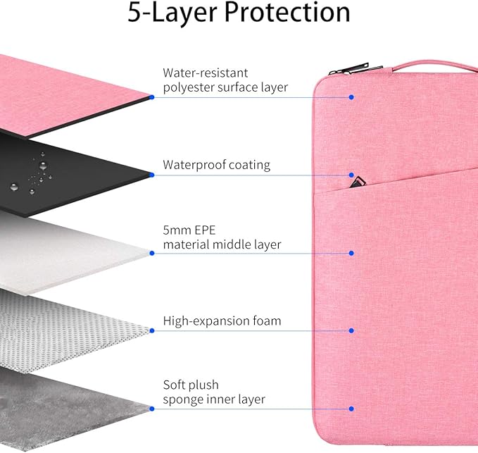 Dealcase 11.6-12.3 Inch Waterproof Laptop Sleeve Case, Compatible with Most Chromebooks & Ultrabooks