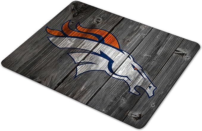 Wood Grain Design Sports Mouse Pad, Non-Slip Rubber Base Mousepad for Computers Laptop, Gaming Mousepad Desk Mat Mouse Pad, Office Supplies - Mouse Pads for Desk