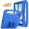 Dteck Case for iPad Air 5th/4th Generation(2022/2020), iPad Pro 11 Case 2022/2021/2020/2018, Shockproof Protective Handle Stand Pencil Holder Kids Case for iPad Air 5/4 10.9" & iPad Pro 11",Blue