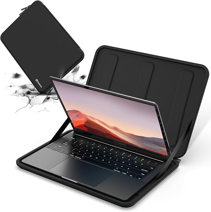 Smatree Hard Laptop Sleeve Case for 13 inch Microsoft Surface Pro Copilot+PC, for 13 inch Microsoft Surface Pro 11/10/9/8/7/6/5/4, for 12.4inch SurfaceLaptop Go 3/2, for 12.4inch SurfaceLaptop Go