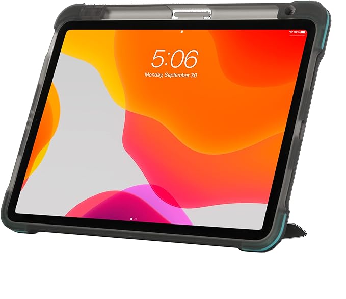 Targus - Safeport Case Compatible w Apple iPad Air 4th Gen iPad Pro 2nd & 3rd Gen iPad Case 10.9” 11” iPad Pro iPad Air 5th Gen Tablet Holder THD915GL