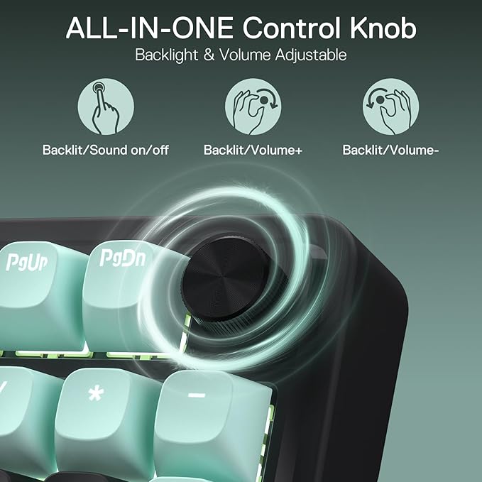 Redragon K686 HE Rapid Trigger Gaming Keyboard, 8K Wired Mechanical Keyboard w/Next-Gen UltraMag 100% POM Silky Magnetic Switch, Dual-Module Floating Patent Structure Design, 2-Layer Noise Dampening