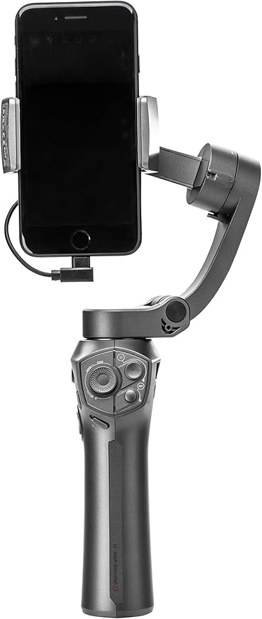 Benro 3XS 3-Axis Smartphone Handheld Gimbal Stabilizer with Foldable Design, 24-Hour Battery, Wireless Charging and External Mic Port for Mobile Creators (3XS)