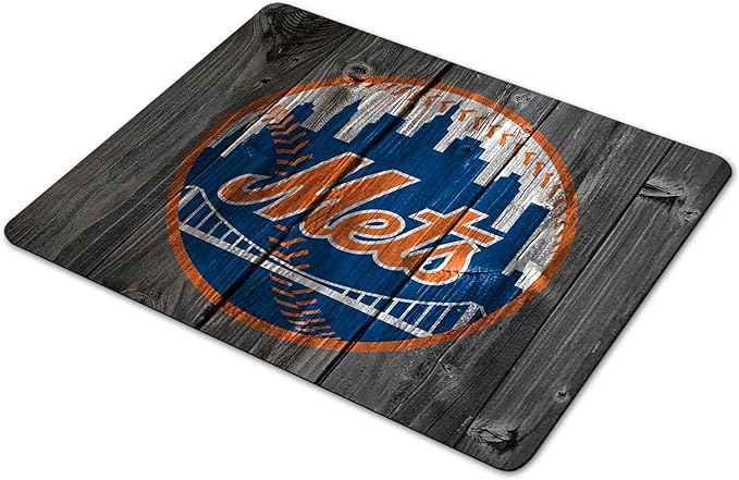 Wood Grain Design Sports Mouse Pad, Non-Slip Rubber Base Mousepad for Computers Laptop, Gaming Mouse Pads for Desk Office Supplies