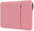 ProElife 12-Inch Laptop Tablet Sleeve Case Canvas Cover for 2022-2014 Surface Pro 4/5 / 6/7 / 7+ / 8/9|Surface Laptop Go 1/2 12.4"|MacBook Air/Pro 13'' M1|Samsung Galaxy Tab S8+/S7+ Bag (Pink)