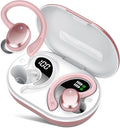 sprtoybat Wireless Earbuds, 2026 New Bluetooth 5.4 Headphones Sport Earphones with 68Hrs Playtime LED Display ENC Noise Cancelling Mic, IPX7 Waterproof Over Ear Ear Buds with Hook for Sports/Running