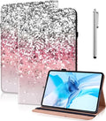 Case for iPad mini 7 2024 (A17 Pro) / Mini 6 2021, Mini 7th/6th Generation Case 8.3 inch, Multi-Angle Viewing Premium PU Leather Cover with Card Slot - Gradation