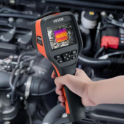 2025 AI-Powered Thermal Imager Pro,Thermal Imaging Camera with 256x192 IR Resolution & 2MP Visual Camera, 25Hz, 3.5" Touch Screen, -4°F to 1022°F, WiFi