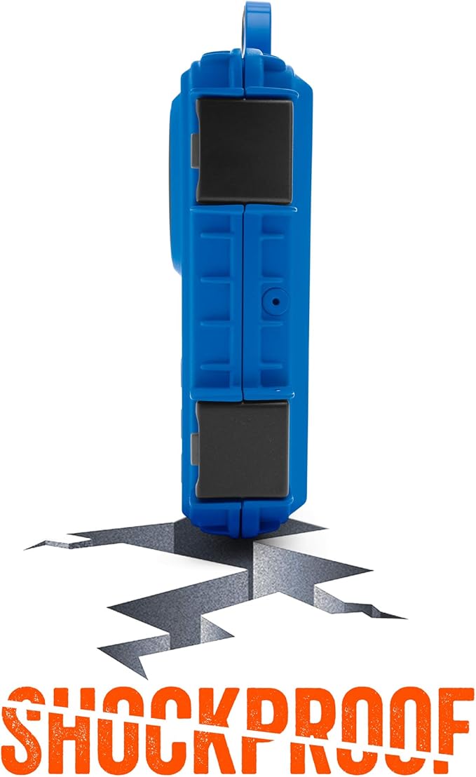 ECOXGEAR EcoExtreme 2 Dry Box Bluetooth Speaker for Your Smartphone (Blue)