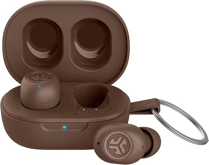 JLab JBuds Mini Tones, True Wireless Earbuds, Bluetooth Multipoint, IP55 Sweat Resistant, Be Aware Audio, Crystal Clear Calls, Tones
