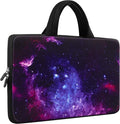 ICOLOR 11 11.6 12 12.1 12.5 inch Laptop Carrying Bag Chromebook Case Notebook Ultrabook Bag Tablet Cover Neoprene Laptop Sleeve case chromebook Sleeve with Handle Kids Boys Girls Blue Galaxy