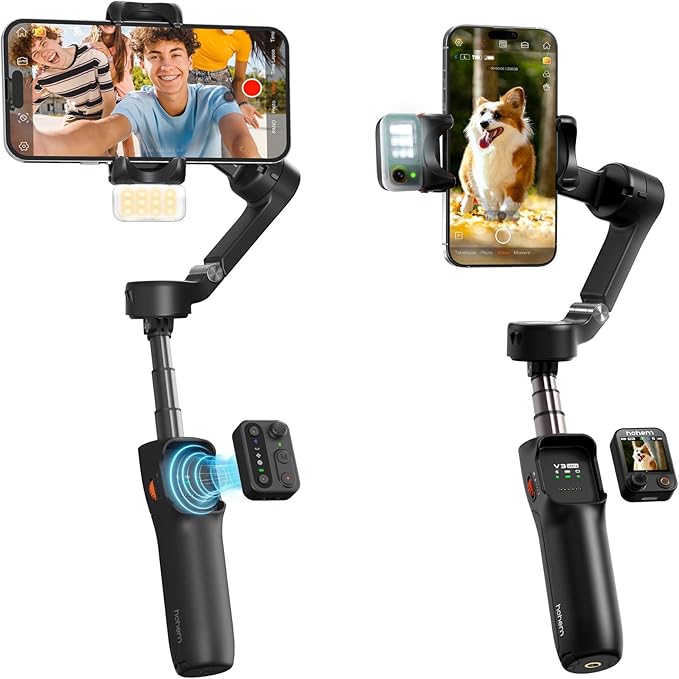 hohem iSteady X3 Gimbal Stabilizer for iPhone & hohem iSteady V3 Ultra Gimbal Stabilizer for Smartphone