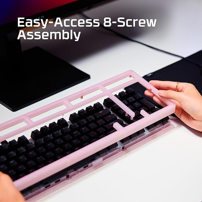 HyperX Origins 2 1800 Housing – Translucent Frosted Material, Shine Through, High Profile, Easy Assembly – Blue
