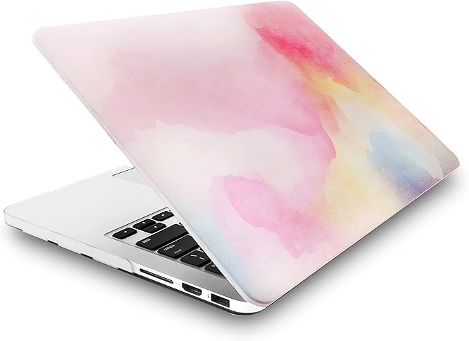 KECC Compatible with MacBook Pro 13 inch Case 2020-2025, 2016-2019 Release M2 M1 A2338 A2289 A2251 A2159 A1989 A1706 A1708 Plastic Hard Shell Case, Pink Mist