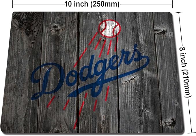 Wood Grain Design Sports Mouse Pad, Non-Slip Rubber Base Mousepad for Computers Laptop, Gaming Mouse Pads for Desk Office Supplies