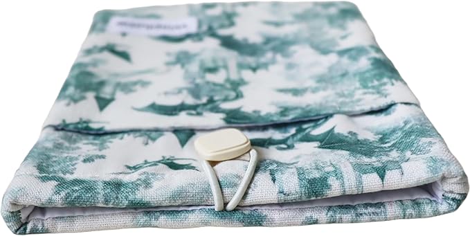 Padded eReader Sleeve Tablet Bag Pouch for eReader Paperwhite, Colorsoft,Signature Edition, Voyage,Scribe/Kobo eReader,Dragon Book Protector for Paperbacks and Small Hardcovers(White, Small)