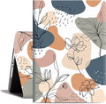 for iPad 9th Generation Case, Case for iPad 7th Generation, for iPad 8th Generation Cases 10.2 Inch Shockproof Multi-Angle Adjustable Stand Auto Wake Sleep, Abstract Boho Painting