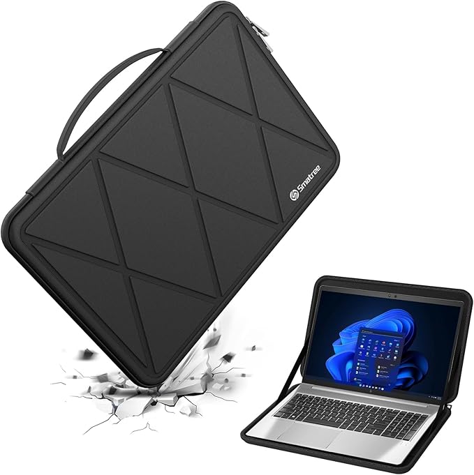 Smatree Hard EVA Protective Sleeve Case Compatible for 15.6 inch HP OmniBook 3 Laptop Next Gen AI PC/OmniBook 3 NGAI 15, for 15.6 inch HP 255 G10, for 15.6inch EliteBook 655/650 G10/G9 Notebook(X8274)