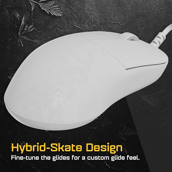 ENDGAME GEAR XM2 8k Gaming Mouse – 8000Hz Polling Rate, Kailh GX Switches, PixArt PAW3395 Sensor, Ultra-Light 52 g, White Frost Edition