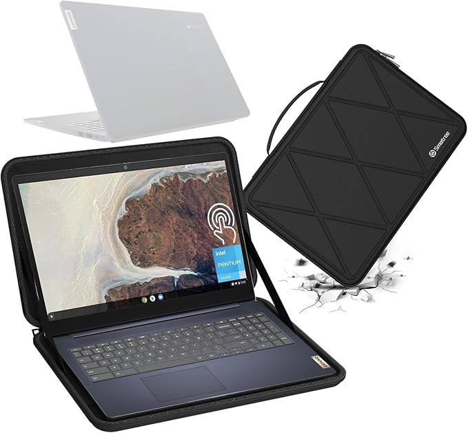 Smatree Hard EVA Protective Sleeve Case Compatible for 15 inch Lenovo 3i Chromebook Laptop, Anti-Shock and Waterproof Notebook Bag (X8286)