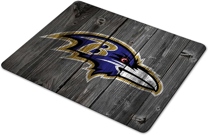 Wood Grain Design Sports Mouse Pad, Non-Slip Rubber Base Mousepad for Computers Laptop, Gaming Mousepad Desk Mat Mouse Pad, Office Supplies - Mouse Pads for Desk