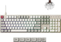 Keychron C2 Pro Wired Mechanical Keyboard with 8K Hz Polling Rate, Full Size Custom RGB Backlit Hot-Swappable, Non-Shine Through PBT Keycaps Compatible with Mac Windows Linux