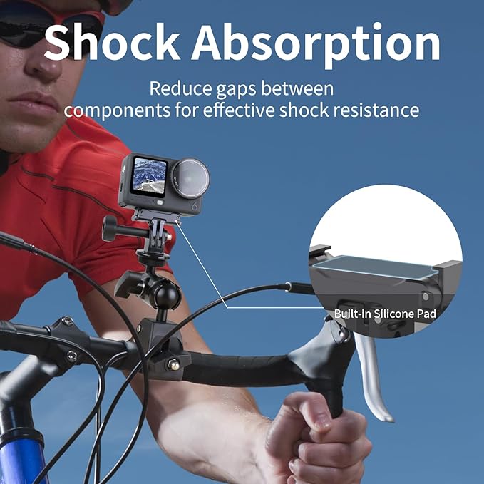 Aluminum Magnetic Quick Release Adapter Mount Compatible with DJI Osmo Action 6 /Osmo Nano, Expansion Stand with1/4Screw Hole/Foldable Connector/Quick-Release Buckle, Action Camera Accessories