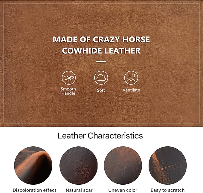 Top Grain Leather Text Custom Sleeve Slim Protector Case for Laptop/Tablet, Solid Vintage Design, Fully Handmade & Text Customizable, Compatible with MacBook Pro/Air & iPad Pro/Air