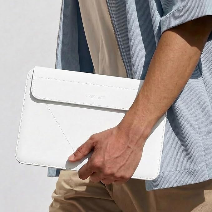 UPERFECT Protective Laptop Case 15.6 inch Laptop Sleeve Compatible with MacBook Air M5 A3448 M4 A3241 M3 A3114 M2 A2941 2026-2023, 15.6'' Tablet and Laptop, Polyester Protective Sleeve Bag