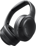 SoundPEATS Cove Pro Over Ear Headphones with 56dB Adaptive Noise Cancellation, 95H Battery for Long Flights, Comfortable Over-Ear Design, Hi-Res Audio & Clear Calls,Black