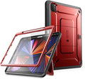 SUPCASE for iPad Pro 12.9 Inch Case 6th/5th/4th Generation 2022/2021/2020 (Unicorn Beetle Pro), [Built-in Screen Protector & Stand & Pen Holder] Full-Body Rugged Cover for iPad Pro 12.9 Inch, Ruddy